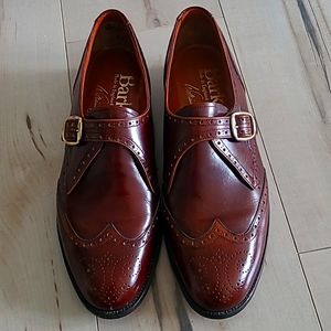 Barker England single strap shoes 9.5